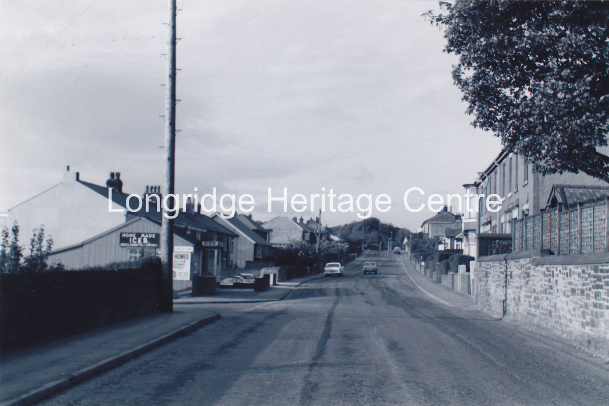 667C - Higher Road - View to Tootle Heights- 1970